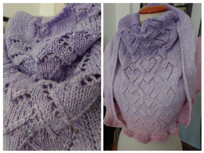Strickanleitung Tuch "Liebe"